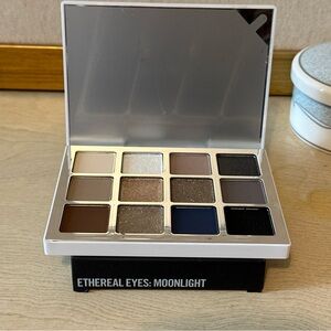 Makeup By Mario Ethereal Eyes: Moonlight Palette with Brown, Silver, and Blue